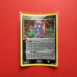 Pokemon TCG Sableye Crystal Guardians 10/100 Reverse Holo Rare 2006 STAMPED - Image 1