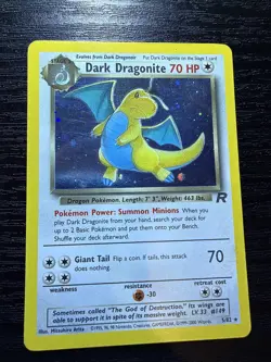 Pokemon Team Rocket Dark Dragonite 5/82 - Image 1