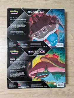Pokemon TCG Blastoise & Venusaur VMAX Battle Boxes - New & Sealed - Image 2