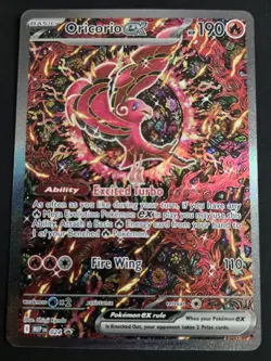 PACK FRESH POKEMON TCG ORICORIO EX MEP024 MEGA EVOLUTION PROMO HOLO - Image 1