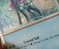 DOUBLE WHOLE SWIRL 🌀💫 Suicune 026/094 Phantasmal Flames Cosmos Holo Pokemon - Image 2