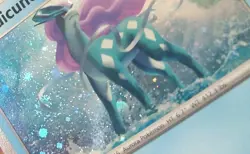 DOUBLE WHOLE SWIRL 🌀💫 Suicune 026/094 Phantasmal Flames Cosmos Holo Pokemon - Image 4