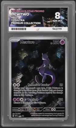 Pokemon TCG 151 Mewtwo SVP052 Black Star Promo ACE 8 Near Mint - Image 1
