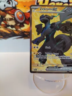 Pokemon TCG Zekrom EX 158/086 Scarlet Violet Black Bolt Ultra Rare Full Art - Image 3