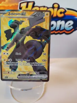 Pokemon TCG Zekrom EX 158/086 Scarlet Violet Black Bolt Ultra Rare Full Art - Image 4