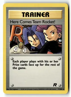 Pokemon Card Here Comes Team Rocket! (71) LP Team Rocket Rare 71/82 - Image 1
