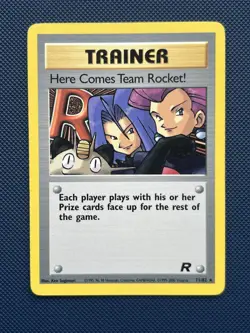 Here Comes Team Rocket 71/82 Non Holo Team Rocket Set Rare Pokemon Card - LP - Image 1