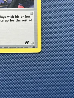 Here Comes Team Rocket 71/82 Non Holo Team Rocket Set Rare Pokemon Card - LP - Image 4