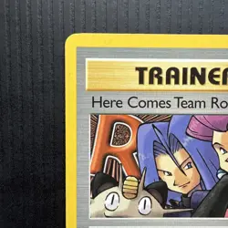 Here Comes Team Rocket 71/82 LP Non-Holo Rare Team Rocket Pokemon Card TCG - Image 2