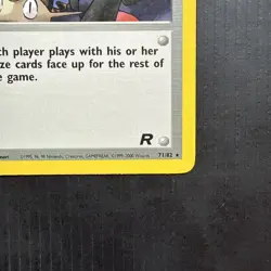 Here Comes Team Rocket 71/82 LP Non-Holo Rare Team Rocket Pokemon Card TCG - Image 4