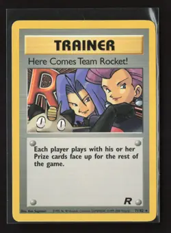 Here Comes Team Rocket! 71/82 Rare Team Rocket Pokemon LP - Image 2