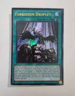 Yugioh tcg Forbidden Droplet BLMM-EN171 Ultra Rare 1st Edition - Image 1