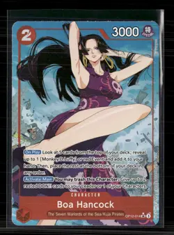 One Piece Card Game Boa Hancock Legacy of the Master SR • OP12-014 - Image 1