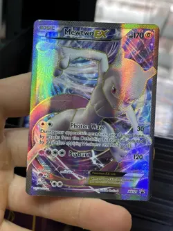 Mewtwo EX XY125 Black Star Promo 2016 Full Art Holo Pokemon Card TCG - Image 3