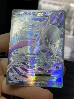 Mewtwo EX XY125 Black Star Promo 2016 Full Art Holo Pokemon Card TCG - Image 5