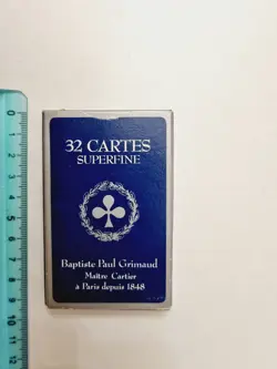 CARTE DA GIOCO SIGILLATE SUPERFINE GRIMAUD VINTAGE ORIGINAL PLAYING CARD NEW - Image 2