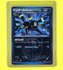 Pokemon Umbreon Plasma Freeze Rare 64/116 100 HP Ability Darkness Stage 1 Card - Image 1