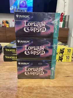 The Lorwyn Eclipse Draft Night 12 Packs + Collector ENG Magic The Gathering Mtg - Image 2