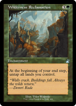 MTG - Wilderness Reclamation [Ravnica Remastered] - Image 1