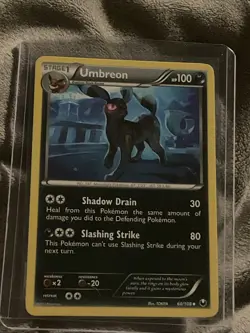 Pokemon TCG Umbreon Dark Explorers 60/108 Uncommon - Image 1