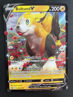 BOLTUND V SWSH219 SWORD & SHIELD PROMO POKEMON (ULTRA, NM) - Image 1