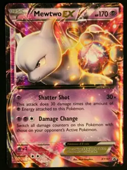 Mewtwo EX XY107 XY Holo (NM) Pokemon Promo - Image 1