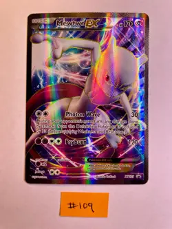 Mewtwo EX XY125 - 2016 Pokemon XY Black Star Promo NM - Image 1