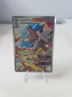 🔥Pokemon TCG-Lycanroc-166/159-Journey Together-Illustration Rare-Holo-M/NM!🔥 - Image 1