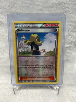 Delinquent #98/122 Pokemon Reverse Holo Uncommon Supporter NM - Image 1