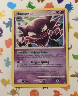 Pokemon TCG Haunter 41/99 Arceus English Non Holo 2009 Komiya - Image 1