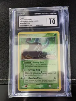 2006 Pokemon Ex legend Maker Pinsir Reverse Holo 24/92 CGC 10 - Image 1