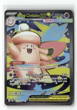 Mega Clefable ex 103/088 Ultra Rare Perfect Order Pokemon Holo Near Mint - Image 1