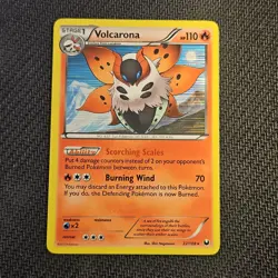 Pokemon TCG - Volcarona 22/108 - Dark Explorers - Holo Rare - Image 1