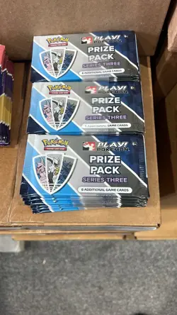 Pokemon Play Prize Pack Series 3 Sealed Booster Pack x10 - Image 1