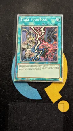 RA05-EN069 Stake your Soul! Starlight Rare 1st Ed YuGiOh - Image 1