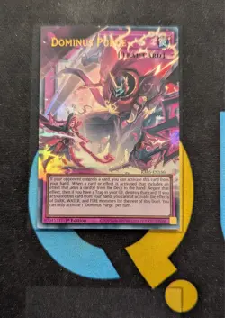 RA05-EN150 Dominus Purge Extended Art Ultra Rare 1st Ed YuGiOh - Image 1