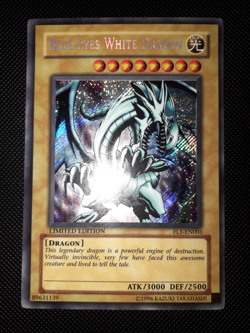 Yu-Gi-Oh! Blue-Eyes White Dragon, FL1-EN001, Secret Rare, Limited, Englisch, NM+ - Image 2