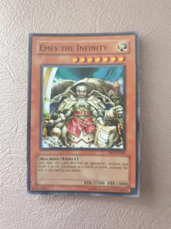 YUGIOH EMES THE INFINITY SUPER RARE DBT-EN001 NM - Image 1