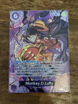 Monkey D Luffy ST26-005 SP (Adventure On Kami Island) One Piece TCG - Image 1