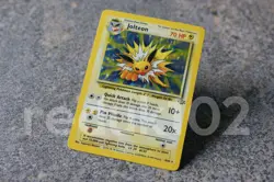 Jolteon 4/64 1999 Rare Holo Jungle Set Pokemon Card WOTC 4 / 64 GOOD - Image 1