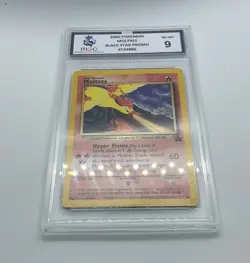 Moltres Promo - Pokemon Card - Wizards Black Star - Graded 9 by Majesty MGC - Image 1