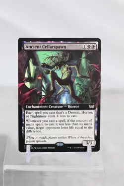 Ancient Cellarspawn Extended Art MTG Duskmourn DSC #47 Rare Magic Card NM - Image 1