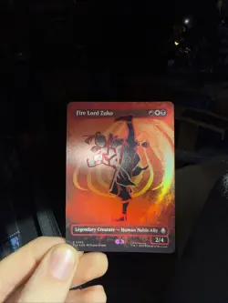 Fire Lord Zuko (Borderless Battle Pose) Avatar: the Last Airbender Foil - Image 1
