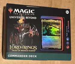 Magic The Gathering Lord of the Rings The Hosts of Mordor Commander Deck Sauron - Image 1