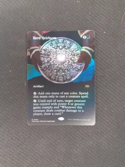 Herd Heirloom Borderless Foil NM - Magic The Gathering - MTG - Image 1