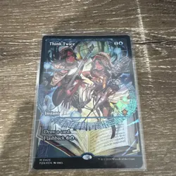 Think Twice FOIL (Showcase) - Foundations (M 0425) - MTG - Image 1