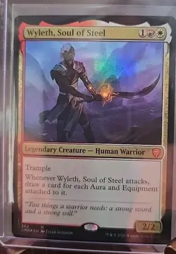 Wyleth, Soul of Steel Commander Legends MTG Foil Near Mint - Image 3