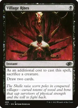 [MTG] Village Rites (486) (J22) NM - Image 1