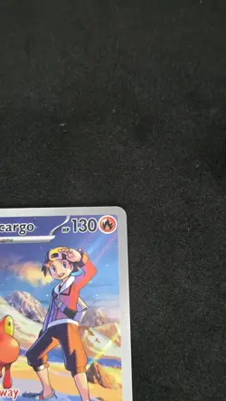 Pokemon TCG Ethan's Magcargo 222/217 Ascended Heroes Full Art Rare Holo Eng - Image 2
