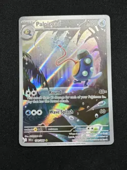 Pokemon TCG Palpitoad Illustration Rare Black Bolt English 104/086 NM - Image 1